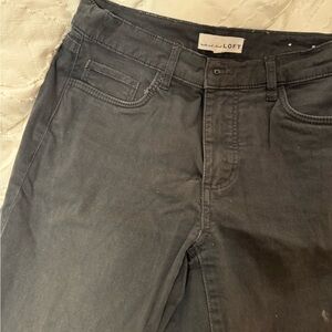 Loft skinny work pants